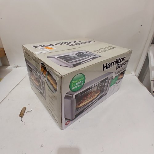 HAMILTON BEACH SURE-CRISP AIR FRYER TOASTER OVEN - STAINLESS STEEL (MODEL: 31323) image 7
