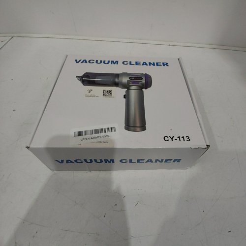 WIRELUME RECHARGEABLE HANDHELD CORDLESS VACUUM CLEANER - 22000PA - GRAY / BLACK / PURPLE (MODEL: CY-113) image 6