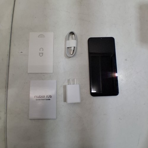 NUBIA A76 4G SMARTPHONE, 6.5" HD+ DISPLAY, 4GB RAM/64GB STORAGE, 5000 MAH, ANDROID 15 - BLACK - (MODEL:Z6657CA) image 14
