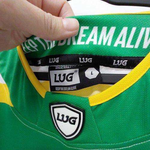 MENS LUG NORTHERN STARS HOCKEY JERSEY AND SOCKS - #19 - LARGE - GREEN image 3