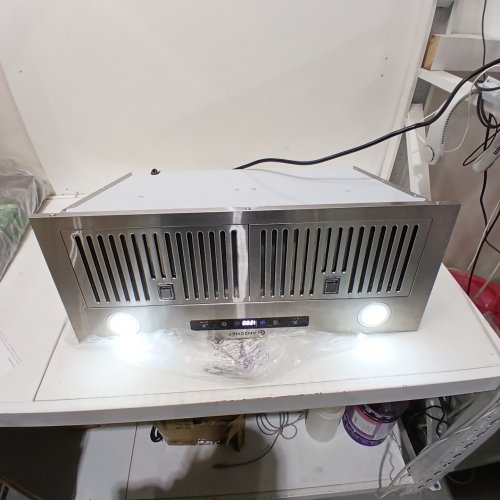 AMZCHEF RANGE HOOD - 120V - 30" - STAINLESS STEEL (MODEL: LB0171C1) image 2