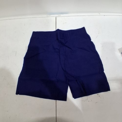 WOMENS LIGHTWEIGHT RELAXED FIT GOLF SHORTS - LARGE - NAVY BLUE image 2