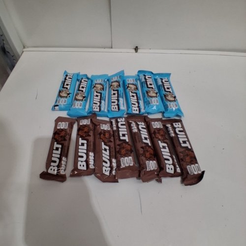 14PK BUILT PUFF GLUTEN FREE PROTEIN BARS - 17G OF PROTEIN EACH - BROWNIE BATTER/COCONUT image 3