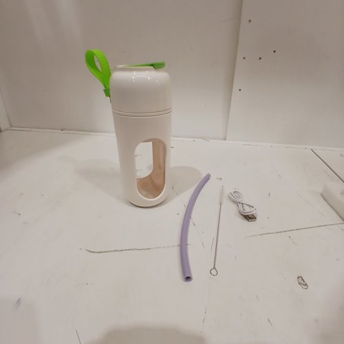 RECHARGEABLE PORTABLE BLENDER ELECTRIC JUICER - 350ML - PURPLE (MODEL:Z1) image 4