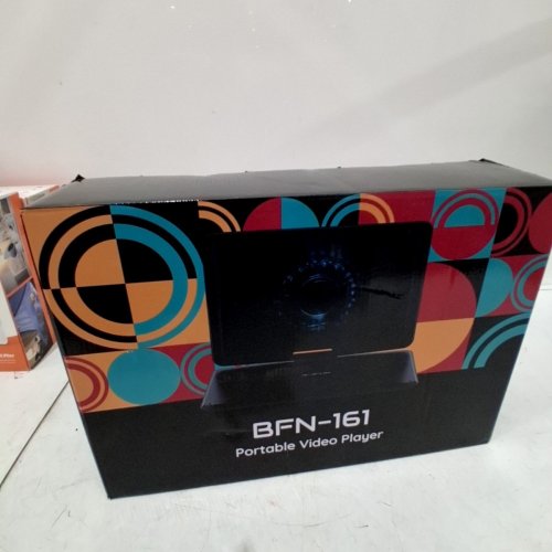 BOIFUN PORTABLE DVD PLAYER WITH 15.6'' HD SCREEN - 6 HOURS RECHARGEABLE BATTERY - BLACK (MODEL: BFN-161) image 5
