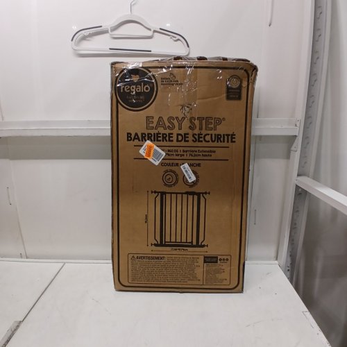 REGALO EASY STEP SAFETY GATE - 29"- 38.5" - WHITE (MODEL: 1160-DS) image 3