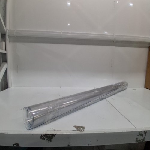 LOVEPADS CLEAR VINYL TABLE COVER PROTECTOR - 42" X 84" - 2MM THICKNESS - CLEAR image 2