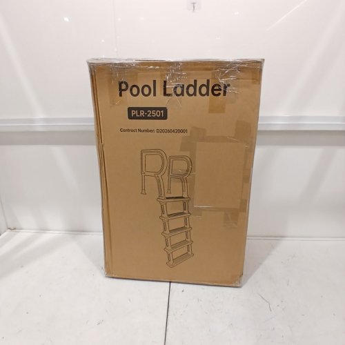 ABOVE GROUND INCLINE POOL LADDER - WHITE (MODEL PLR-2501) image 6