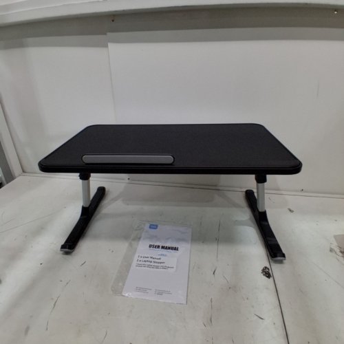 SAJI MULTIFUNCTIONAL FOLDING TABLE 20.4" - BLACK (STYLE: AL30/AL33) image 4