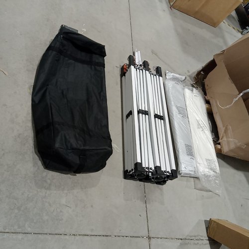 OUTDOOR POP UP CANOPY TENT, INSTANT SHELTER WITH CARRYING BAG, 10FT X 20FT - WHITE (MODEL: 131-6QB-10X20-WHITE) image 2
