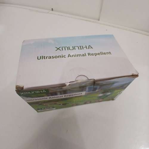 ULTRASONIC OUTDOOR SOLAR POWERED ANIMAL REPELLENT - GREEN (MODEL: AR02) image 3