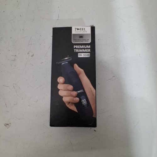 IWELL PROFESSIONAL BEARD TRIMMER FOR MEN - 3W, 5 V 1A - BLACK (MODEL: IW-924B) image 6