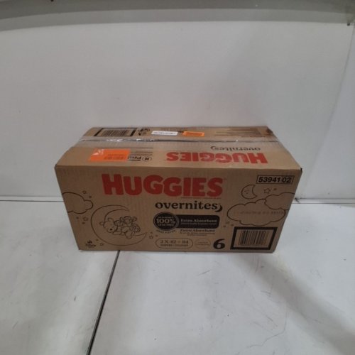 84PK HUGGIES OVERNITES SIZE 6 image 3