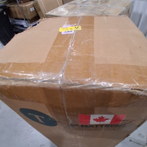 ZINUS 8" TWIN SIZE SPRING MATTRESS - (MODEL: WCA-BLBN-800T) image 5