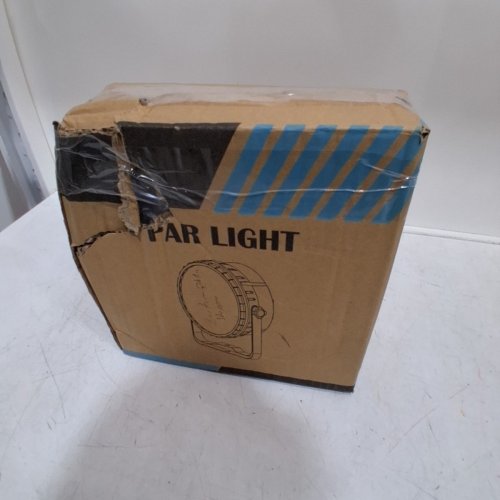 YUNHION DJ PAR SLIM STROBE LIGHT, COLOUR CHANGING/FLASHING/SOFT SPOT LIGHT, 60LED RGB, 90W- BLACK- (MODEL: LPC180). image 5