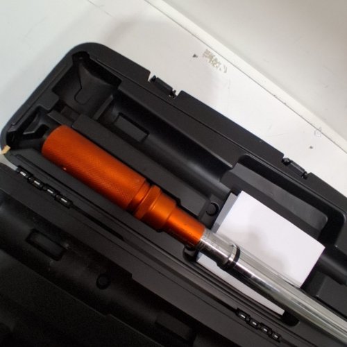 DUAL-DIRECTION HIGH PRECISION ALLOY STEEL 48-TOOTH CLICK TORQUE WRENCH - 3/4 INCH DRIVE - 600 LBF-FT - 136-814N.M - SILVER (MODEL: HG-34600) image 4