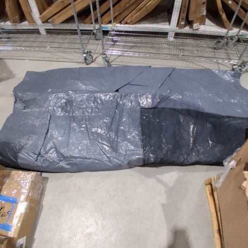 HEAVY DUTY WATERPROOF & DUSTPROOF OUTDOOR COVER - 9FT X 12FT - GREY image 2