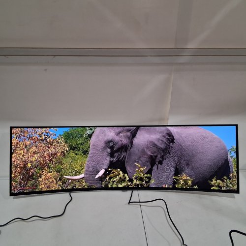 SAMSUNG ODYSSEY 49" OLED DUAL QHD GAMING MONITOR, (5,120 X 1,440), 144 HZ, G-SYNC COMPATIBILITY, FREESYNC PREMIUM PRO, HDR10 - SILVER - (MODEL:LS49DG912SNXZA) image 7