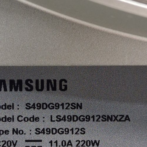 SAMSUNG ODYSSEY 49" OLED DUAL QHD GAMING MONITOR, (5,120 X 1,440), 144 HZ, G-SYNC COMPATIBILITY, FREESYNC PREMIUM PRO, HDR10 - SILVER - (MODEL:LS49DG912SNXZA) image 12