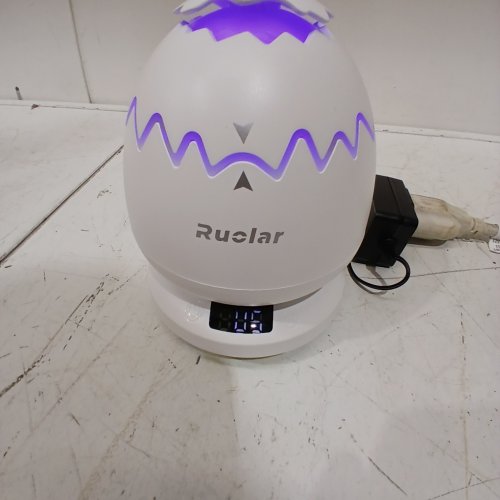 RUELAR ULTRASONIC CLEANER - 45KHZ - 25W - WHITE/PURPLE - (MODEL:H16) image 2
