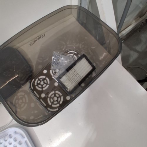 DR. BROWN'S CLEAN STEAM BABY BOTTLE & PACIFIER STERILIZER AND DRYER - WHITE (MODEL: ‎AC177-WEB) image 4