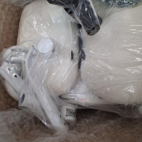 FUZZY UPHOLSERED VANITY CHAIR - WHITE (MODEL: OC1-10009-US-113-C080-1) image 3