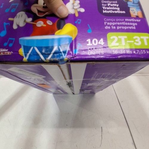 104PK HUGGIES PULL UPS BOYS POTTY TRAINING UNDERWEAR - 2T/3T - MICKEY MOUSE image 4