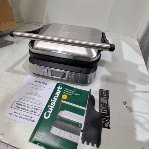 CUISINART ELITE COLLECTION GRIDDLER ELITE - STAINLESS STEEL - (GR-300WSP1) image 4