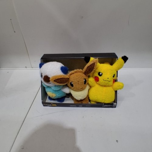 3PK POKEMON STUFFED ANIMAL TOYS - ASSORTED COLOURS (MODEL: 1851499) image 2