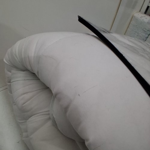 MATTRESS PAD PILLOW TOP MATTRESS TOPPER - KING - WHITE image 5