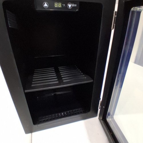 EUHOMY 24 CANS BEVERAGE REFRIGERATOR COOLER - 18L - BLACK (MODEL:FWC008-11) image 4