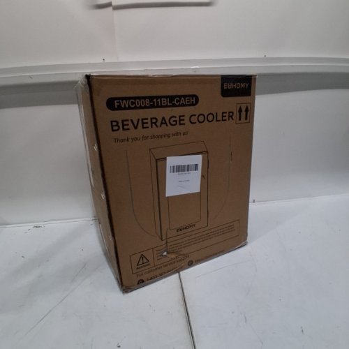 EUHOMY 24 CANS BEVERAGE REFRIGERATOR COOLER - 18L - BLACK (MODEL:FWC008-11) image 7