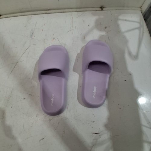 UNISEX MELLOW SOFT DREAM SLIDES - WOMEN'S 9-10, MEN'S 8-9 - PURPLE image 2