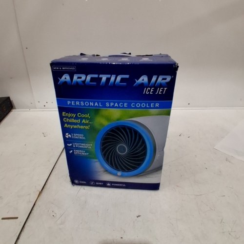 ARCTIC AIR ICE JET PERSONAL SPACE COOLER - 5 V, 1.8-2.0A - WHITE AND BLUE (MODEL: 23085) image 4