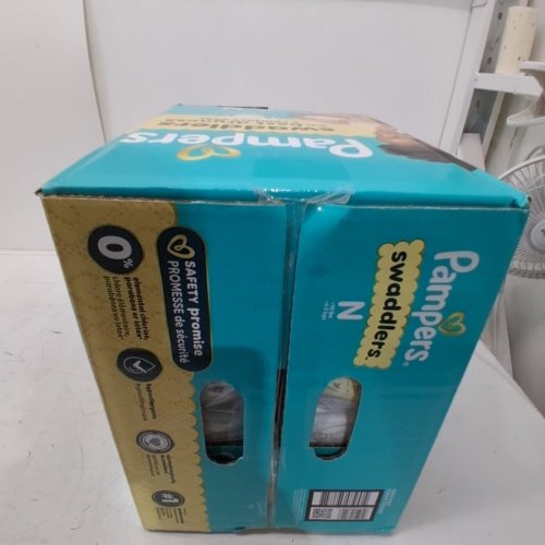 136PK PAMPERS SWADDLERS SKIN SAFE DISPOSABLE DIAPERS - NEWBORN image 3