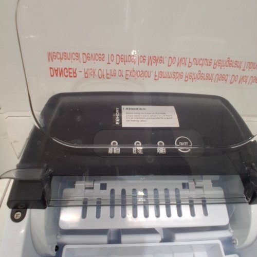 EUHOMY COUNTERTOP ICE MAKER - MAKES 26LBS/DAY - BLACK (MODEL: IM-06D) image 4