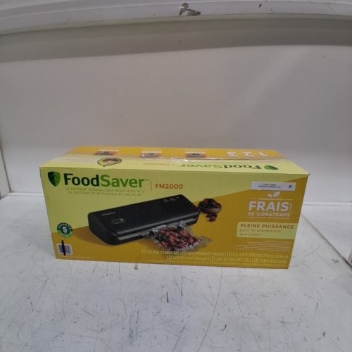 FOODSAVER VACUUM SEALING SYSTEM - BLACK - (FM2000-033) image 5