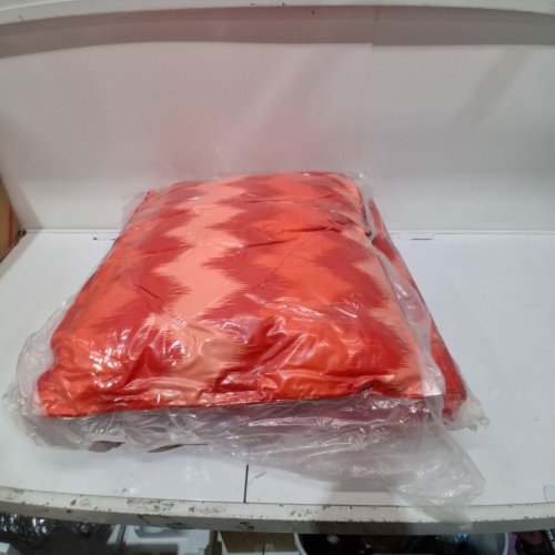 2PK VARGOTTAM OUTDOOR PATIO CHAIR PADS - 20"X20"X3" - RED/ORANGE image 3