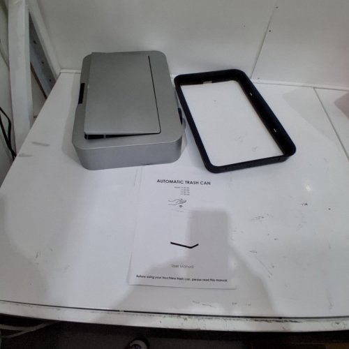 TOUCHLESS AUTOMATIC MOTION SENSOR TRASH CAN - 80L - SILVER (MODEL: LY-38) image 3