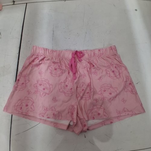 WOMENS DISNEY MARIES SOFT PRINT SLEEP SHORTS - MEDIUM -PINK image 2