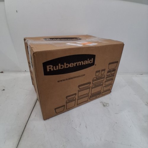 24PC RUBBERMAID BRILLIANCE FOOD STORAGE CONTAINERS WITH LIDS - CLEAR (MODEL: 2108389) image 4