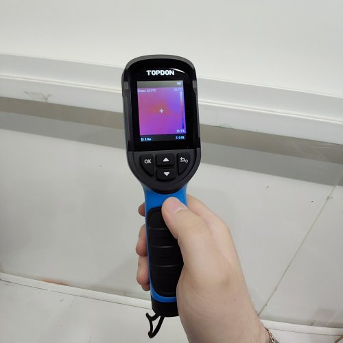 TOPDON THERMAL CAMERA - 256X192 IR RESOLUTION - 12 HOUR BATTERY LIFE HANDEHELD THERMAL IMAGING CAM (MODEL: TC004) image 2