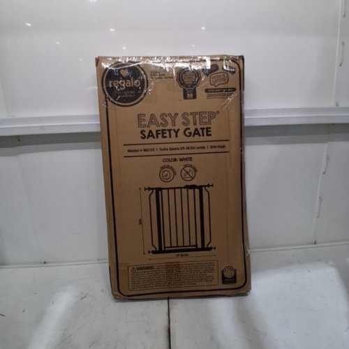 REGALO EASY STEP SAFETY GATE - 29"- 38.5" - WHITE (MODEL: 1160-DS) image 4