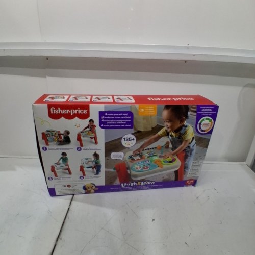 FISHER PRICE 4-IN-1 LAUGH AND LEARN ACTIVITY TABLE AND EASEL - 6 - 36 MONTHS - MULTICOLOUR (MODE : JGW86) image 4