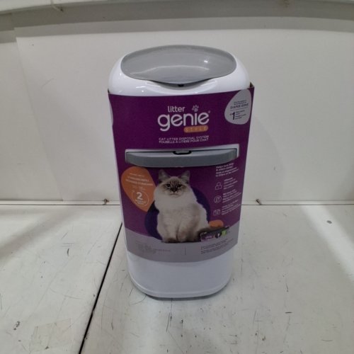 LITTER GENIE STYLE CAT LITTER ODOR CONTROL DISPOSAL SYSTEM PAIL - 18.1" - WHITE - (MODEL: ‎I000710) image 2
