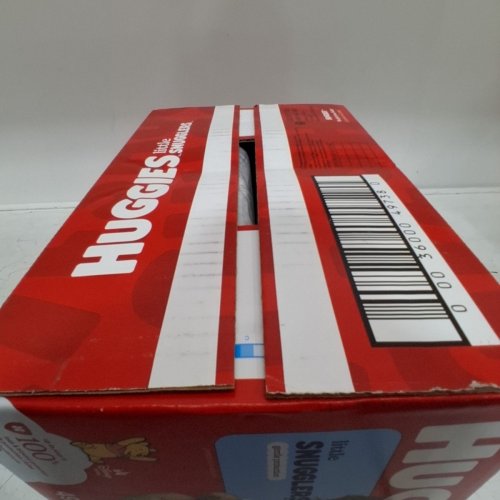 96PK HUGGIES LITTLE SNUGGLERS DISPOSABLE BABY DIAPERS - SIZE 1 (UP TO 14LBS) image 4