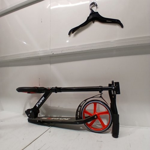 HURTLE RENEGADE ADJUSTABLESCOOTER WITH KICKSTAND, ADJUSTS FROM CHILD TO ADULT HEIGHT - BLACK (MODEL: HURTSBLK) image 2