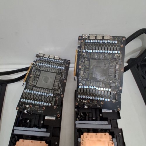 *AS-IS LOT* 4 MSI SUPRIM LIQUID GEFORCE RTX 5090 GRAPHICS CARD COMPONENTS **SEE NOTES** image 4
