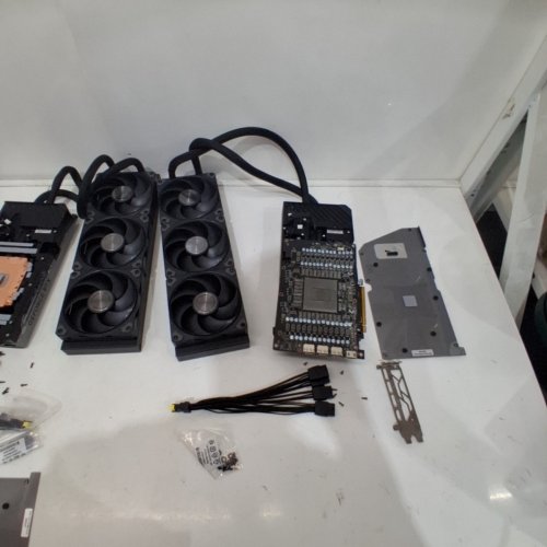 *AS-IS LOT* 4 MSI SUPRIM LIQUID GEFORCE RTX 5090 GRAPHICS CARD COMPONENTS **SEE NOTES** image 7
