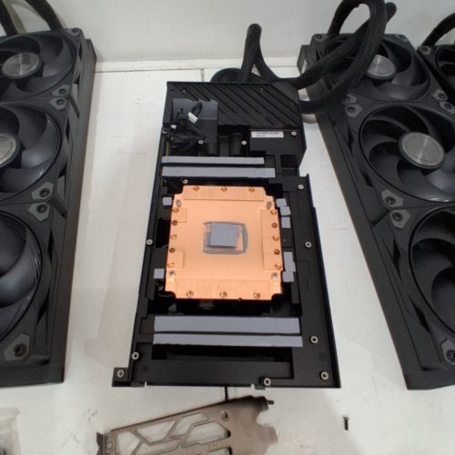 *AS-IS LOT* 4 MSI SUPRIM LIQUID GEFORCE RTX 5090 GRAPHICS CARD COMPONENTS **SEE NOTES** image 9